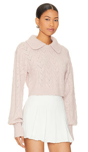 MAJORELLE Jessel Sweater in Pink