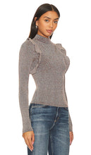 MAJORELLE Annie Sweater in Metallic Bronze