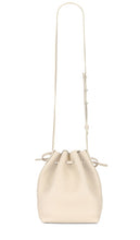 Mansur Gavriel Soft Mini Bucket Bag in Ivory