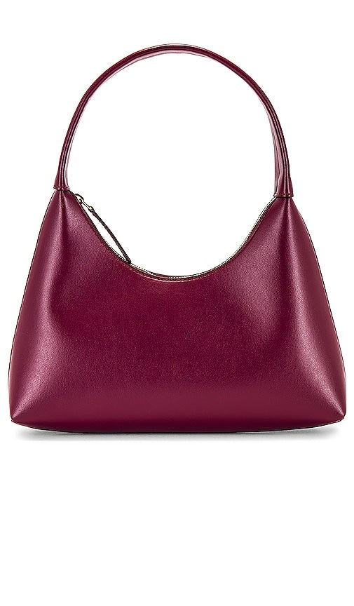 Mansur Gavriel x Apparis Mini Candy Hobo Bag in Burgundy
