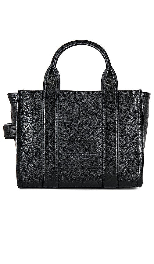 Marc Jacobs The Leather Small Tote Bag in Black
