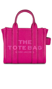 Marc Jacobs The Leather Crossbody Tote Bag in Fuchsia