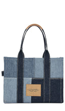 Marc Jacobs The Denim Large Tote Bag in Blue