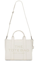 Marc Jacobs The Leather Medium Tote in White