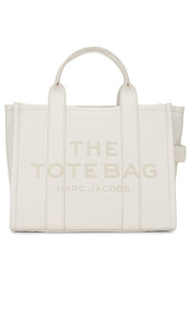 Marc Jacobs The Leather Medium Tote in White