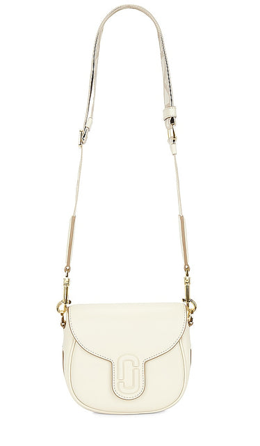 Marc Jacobs The Small Saddle Bag in Ivory