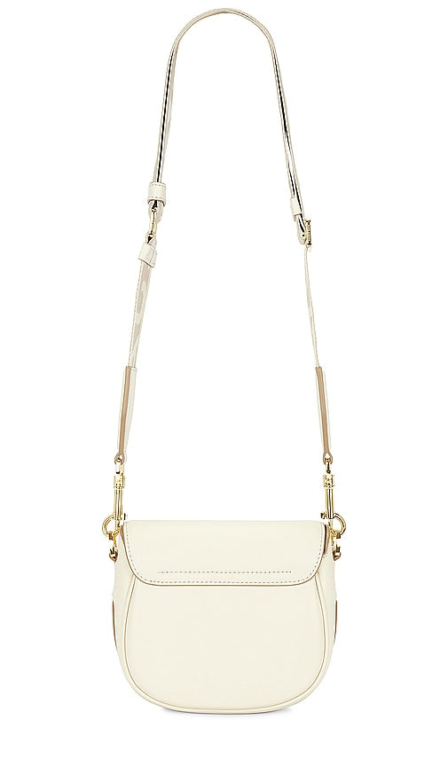 Marc Jacobs The Small Saddle Bag in Ivory