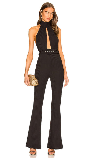 Michael Costello x REVOLVE Zadie Jumpsuit in Black - Michael Costello x REVOLVE Combinaison Zadie en Noir - Michael Costello x REVOLVE Zadie 黑色连身裤 - Michael Costello x REVOLVE Zadie Jumpsuit in Schwarz - Michael Costello x REVOLVE Zadie 점프수트 블랙 색상 - Tuta Michael Costello x REVOLVE Zadie in nero