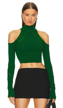 Michael Costello Jesseni Cold Shoulder Top in Green - Michael Costello Jesseni - Haut à épaules dénudées vert - Michael Costello Jesseni 绿色露肩上衣 - Michael Costello Jesseni Cold Shoulder Top in Grün - Michael Costello Jesseni 콜드 숄더 탑 - Top con spalle scoperte Jesseni di Michael Costello in verde