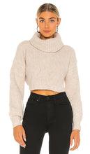 Michael Costello x REVOLVE Safia Peek A Boo Crop in Beige