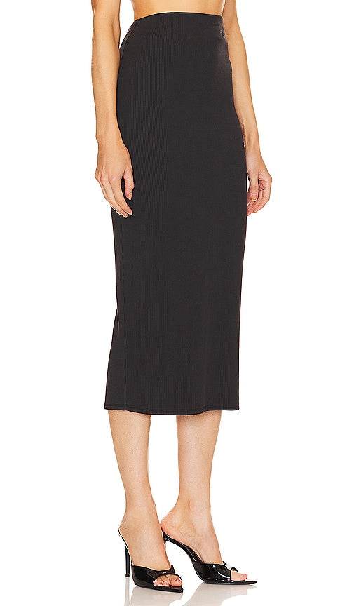 Michael Costello x REVOLVE Anisa Midi Skirt in Black