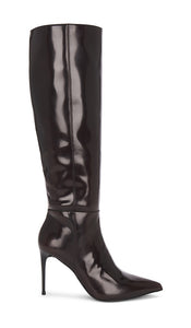 Michael Costello x REVOLVE Natalia Boot in Brown | Brown Knee-High Boots for Women