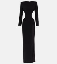 M√É¬¥not Cutout side-slit gown. M√É¬¥not 侧开衩礼服