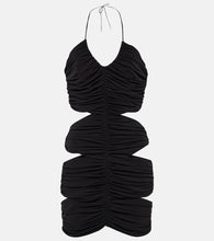 M√É¬¥not Halterneck cutout minidress. M√É¬¥not 露背镂空迷你连衣裙