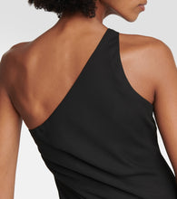 M√É¬¥not One-shoulder chiffon maxi dress