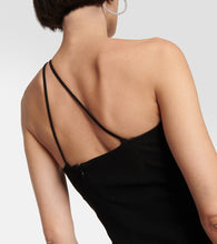 M√É¬¥not One-shoulder cutout gown