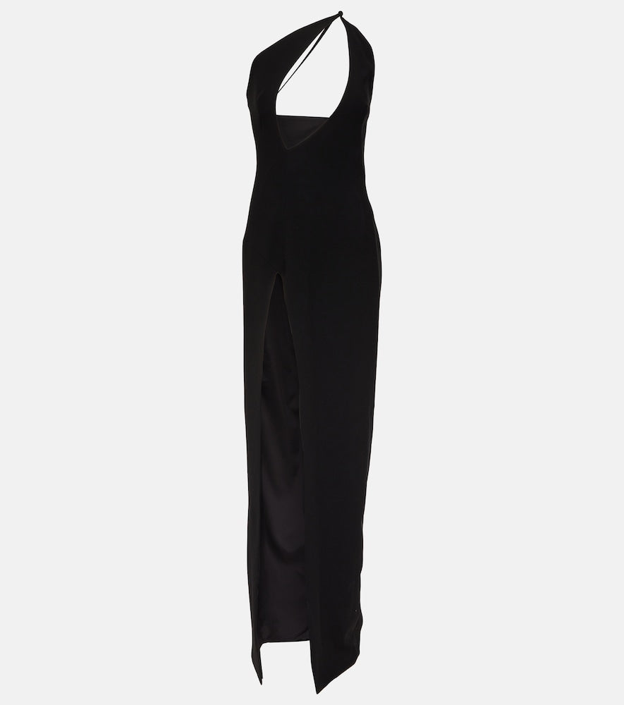 M√É¬¥not One-shoulder cutout gown. M√É¬¥不是单肩镂空礼服