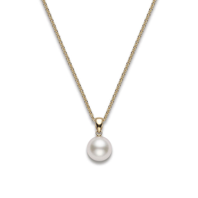 MIKIMOTO 11-12mm Akoya Cultured Pearl Pendant Necklace