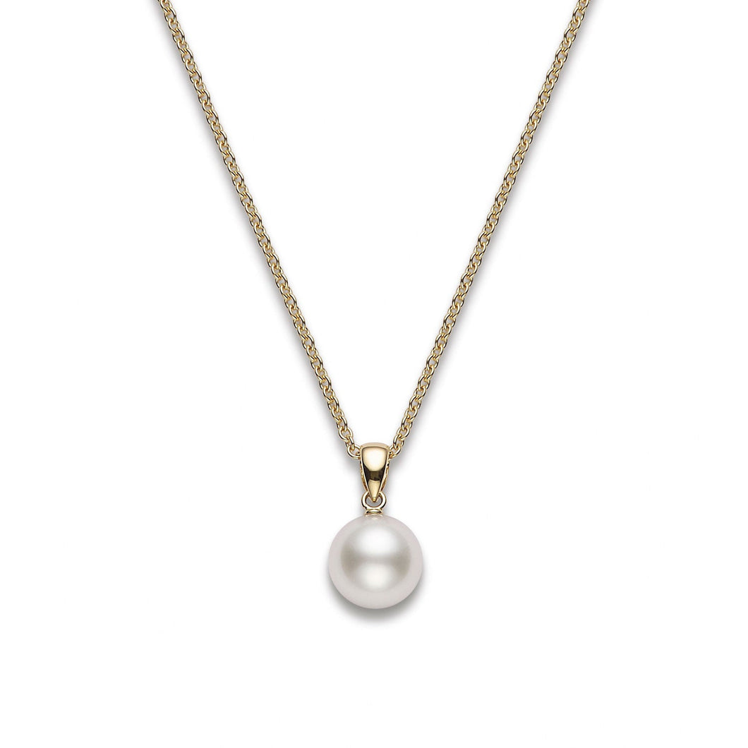 MIKIMOTO 11-12mm Akoya Cultured Pearl Pendant Necklace