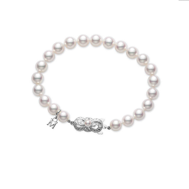 MIKIMOTO 6.5-7mm Akoya Cultured Pearl Strand Bracelet