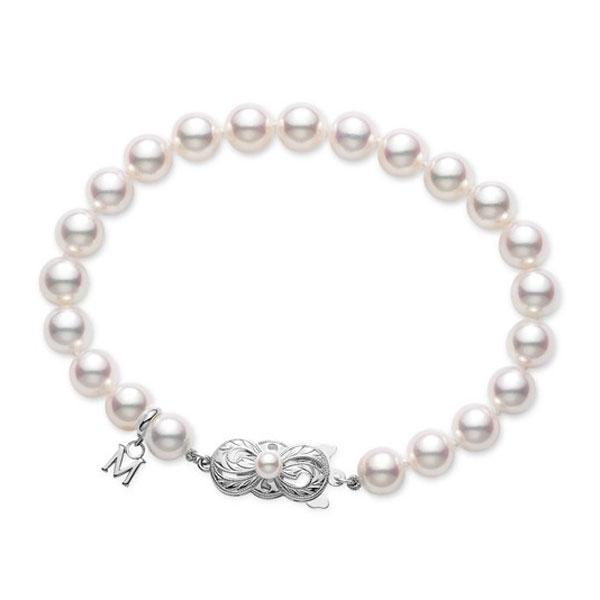 MIKIMOTO 6.5x6mm Akoya Cultured Pearl Bracelet
