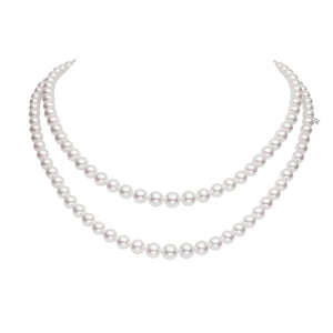 MIKIMOTO Everyday Essentials Akoya Cultured Pearl Double Strand Necklace