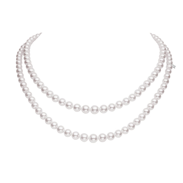 MIKIMOTO Everyday Essentials Akoya Cultured Pearl Double Strand Necklace