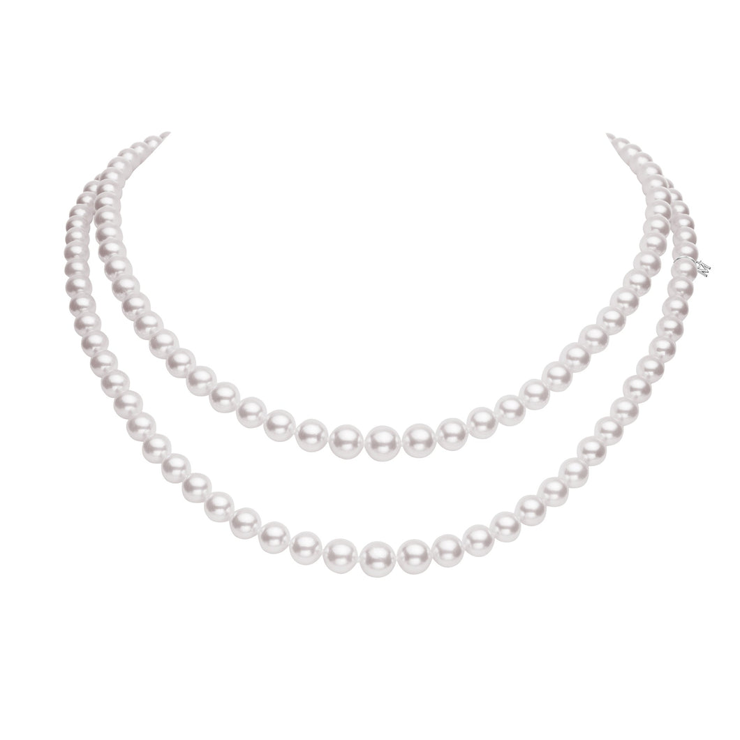 MIKIMOTO Everyday Essentials Akoya Cultured Pearl Double Strand Necklace