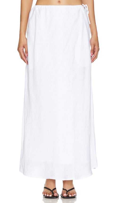MIKOH Enid Skirt in White