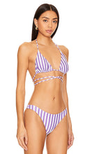 MIKOH Minori Bikini Top in Purple