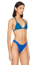 MIKOH Suzu Bikini Top in Blue