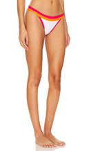 MILLY Cabana Amalfi Color Block Bikini Bottom in Fuchsia