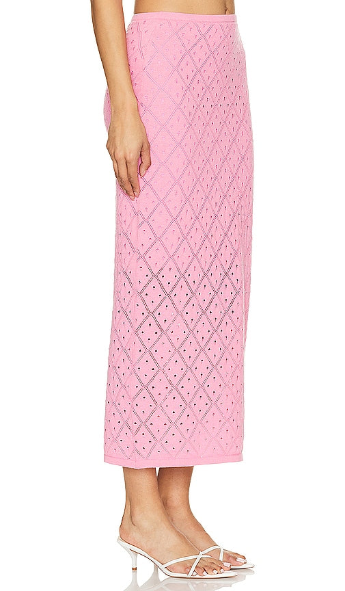 MINKPINK Solano Skirt in Pink