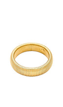 MIRANDA FRYE Cara Bangle in Metallic Gold