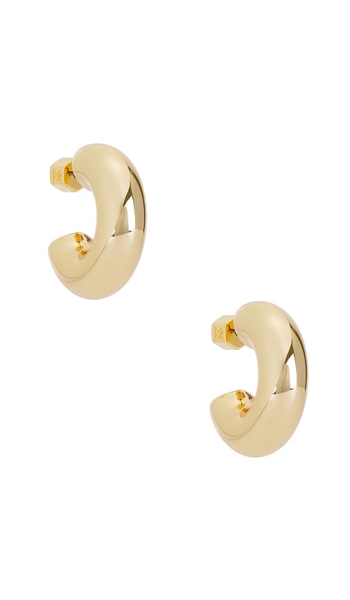 MIRANDA FRYE Drew Huggies in Metallic Gold