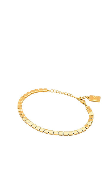 MIRANDA FRYE Nicole Bracelet in Metallic Gold