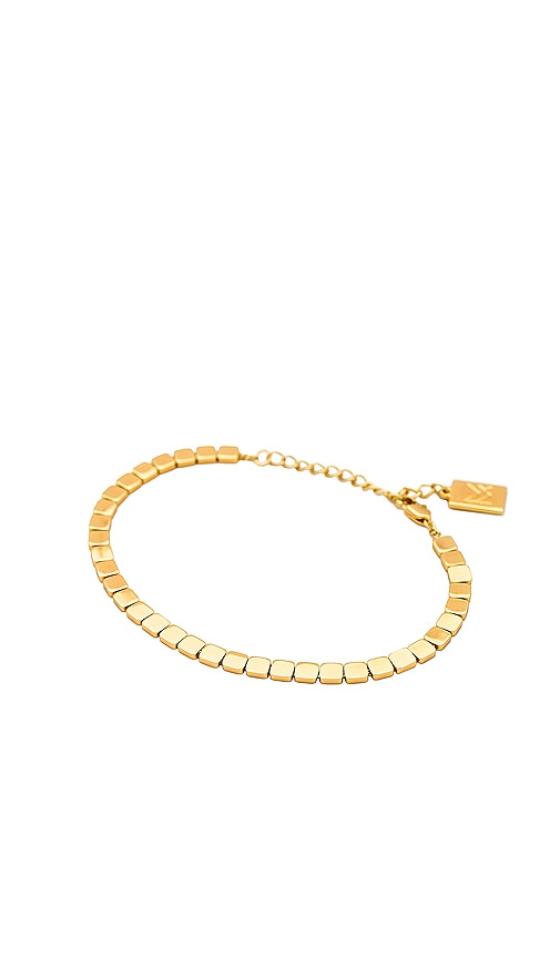 MIRANDA FRYE Nicole Bracelet in Metallic Gold