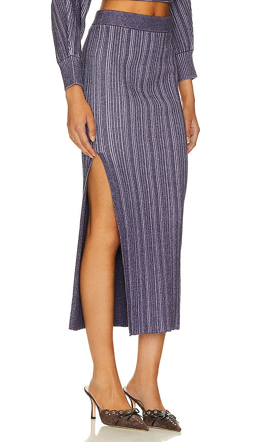 MISA Los Angeles Gloria Skirt in Purple