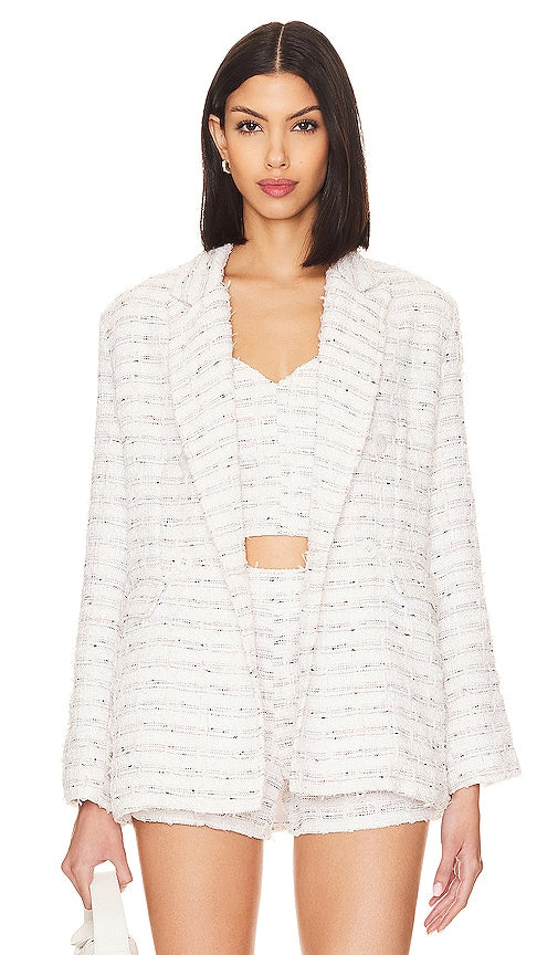 MISA Los Angeles Penny Blazer in White