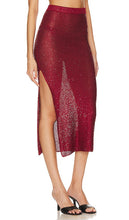 MISA Los Angeles Vera Skirt in Red