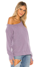Michael Lauren Link Sweatshirt in Purple