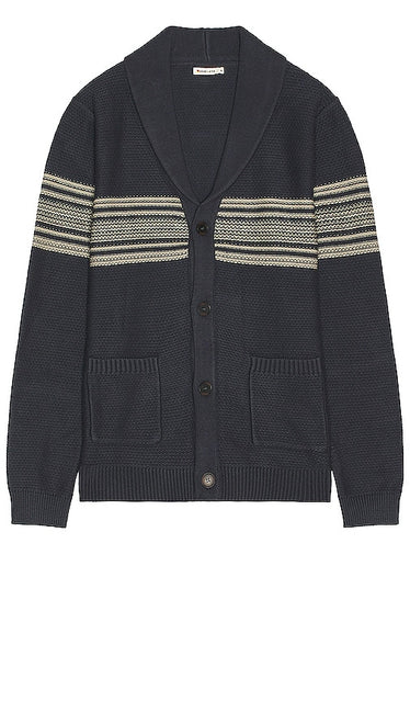 Marine Layer Nate Cardigan in Navy - Cardigan Marine Layer Nate en Bleu Marine - Marine Layer Nate 海军蓝开衫 - Marine Layer Nate Cardigan in Marineblau - Marine Layer NATE 가디건 네이비 색상 - Cardigan Nate a strati marini in blu marino