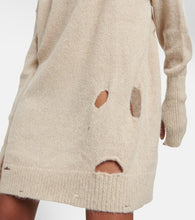 MM6 Maison Margiela Alpaca-blend minidress
