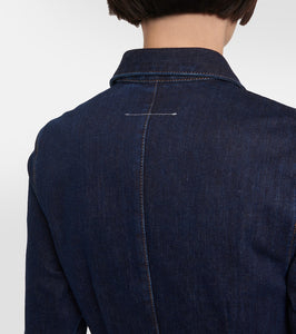 MM6 Maison Margiela Belted denim shirt dress