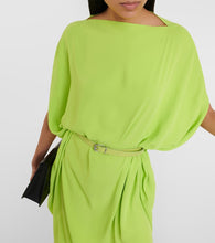 MM6 Maison Margiela Belted midi dress
