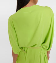 MM6 Maison Margiela Belted midi dress