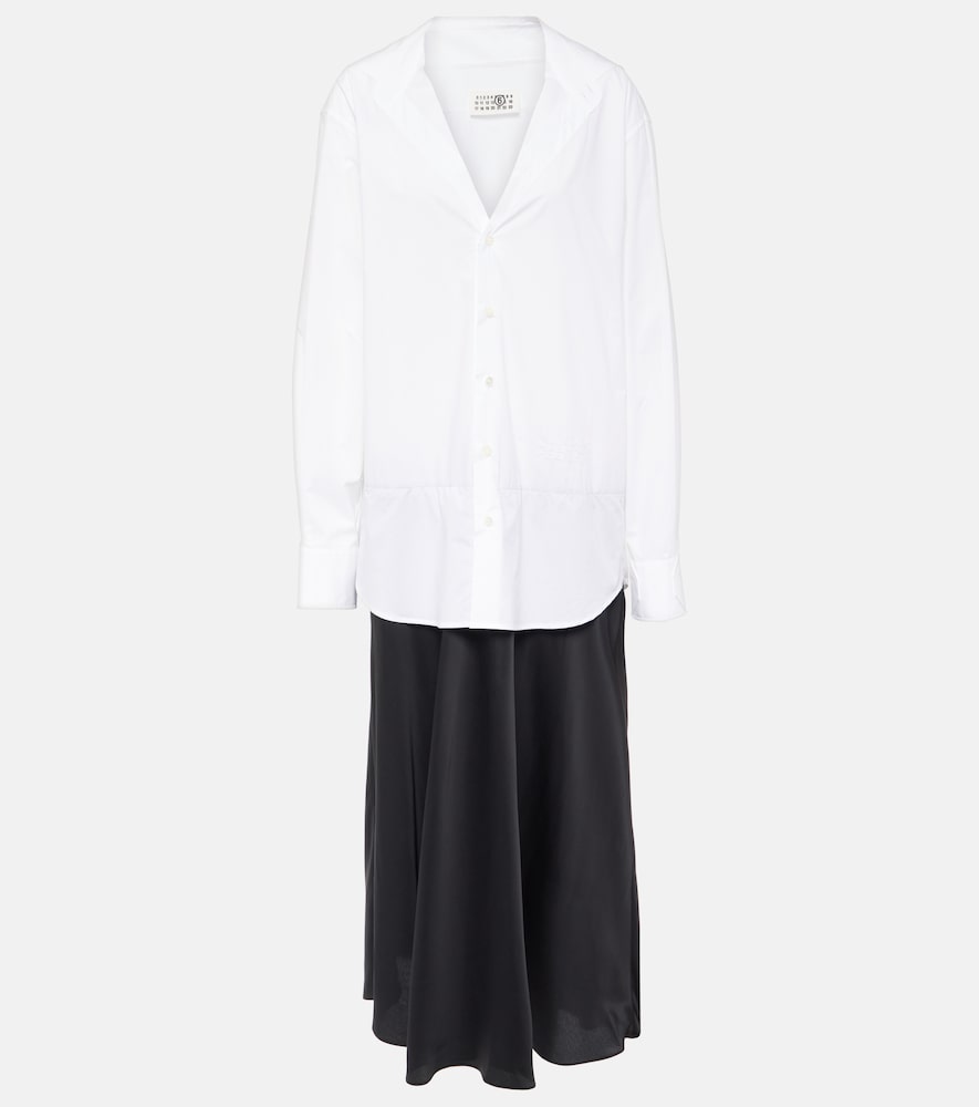 MM6 Maison Margiela Cotton midi dress. MM6 Maison Margiela 棉质中长连衣裙