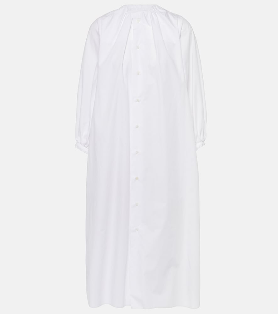 MM6 Maison Margiela Cotton poplin midi dress. MM6 Maison Margiela 棉质府绸中长连衣裙