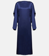MM6 Maison Margiela Draped satin midi dress