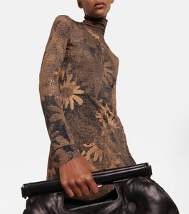 MM6 Maison Margiela Floral midi dress